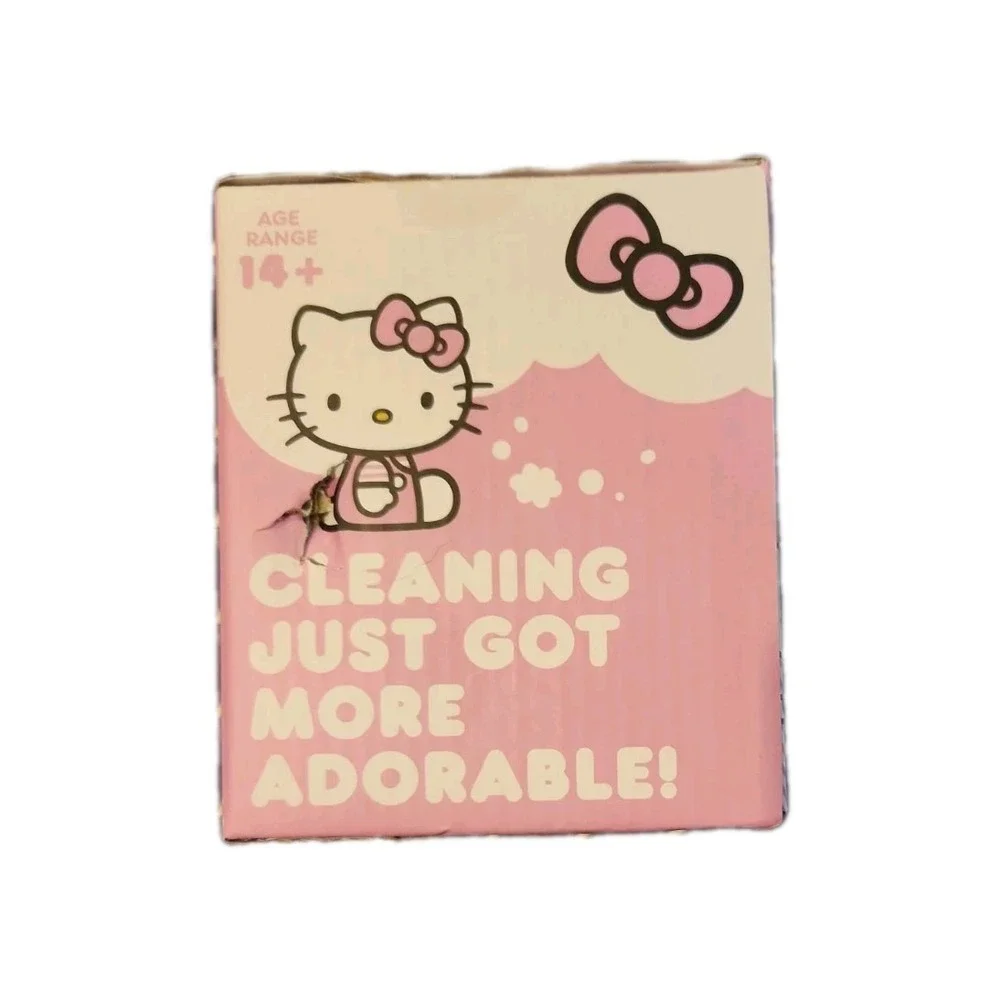 Hello Kitty Desktop Vacuum Cleaner Sanrio Pink White Handheld HKDKVAC260CFT NEW